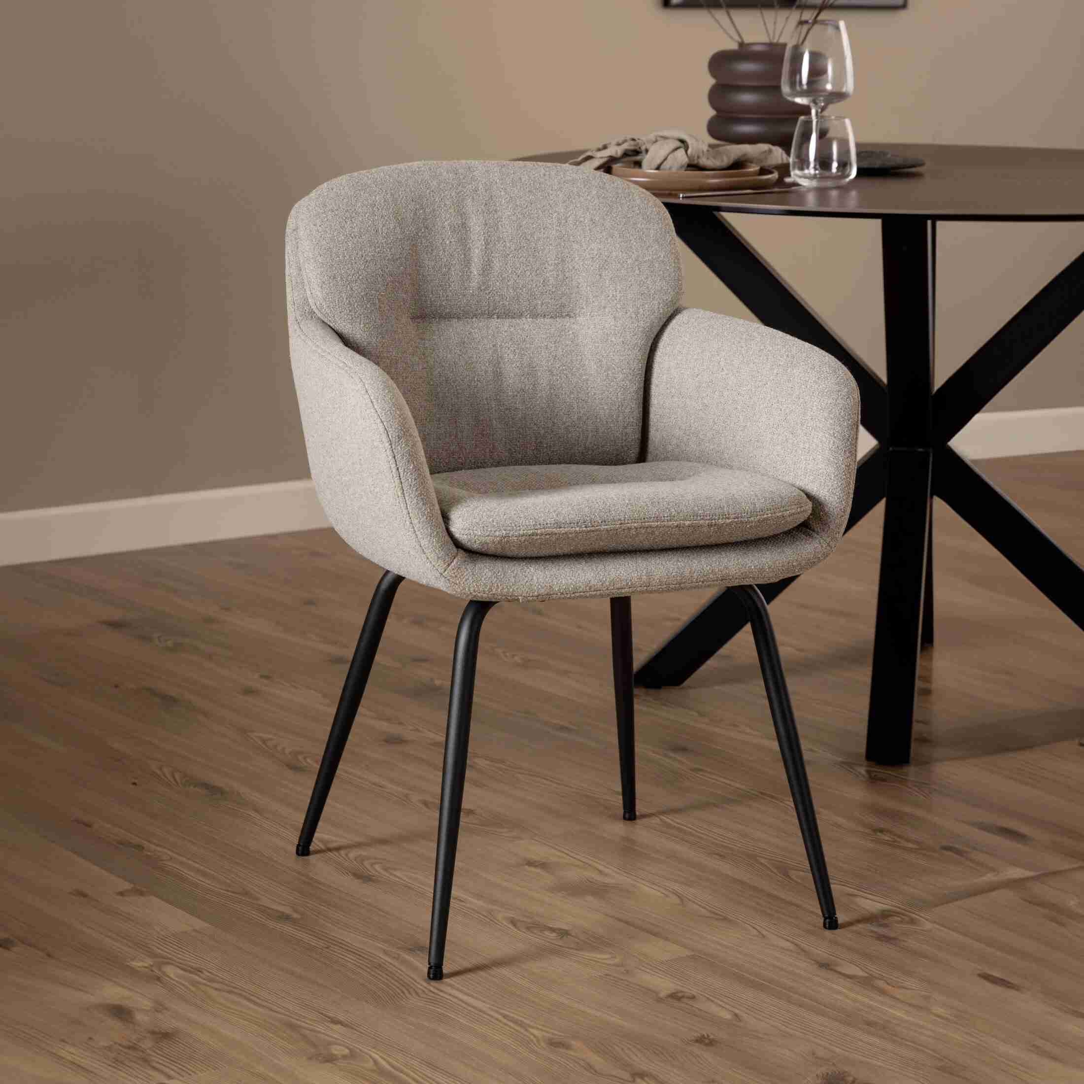 Bendt Eetkamerstoel 'Janeese' kleur Beige