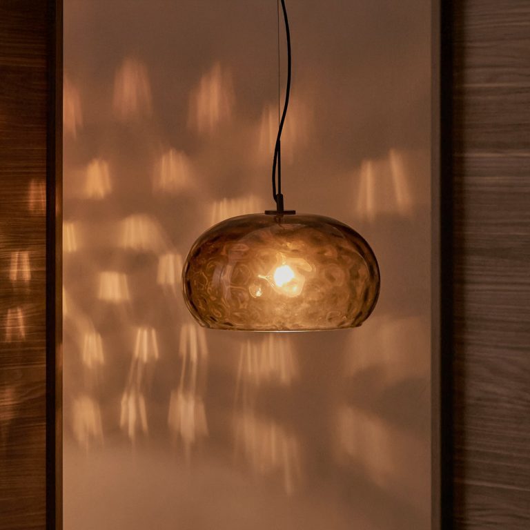 Kave Home Hanglamp 'Balma' 40cm, kleur Bruin