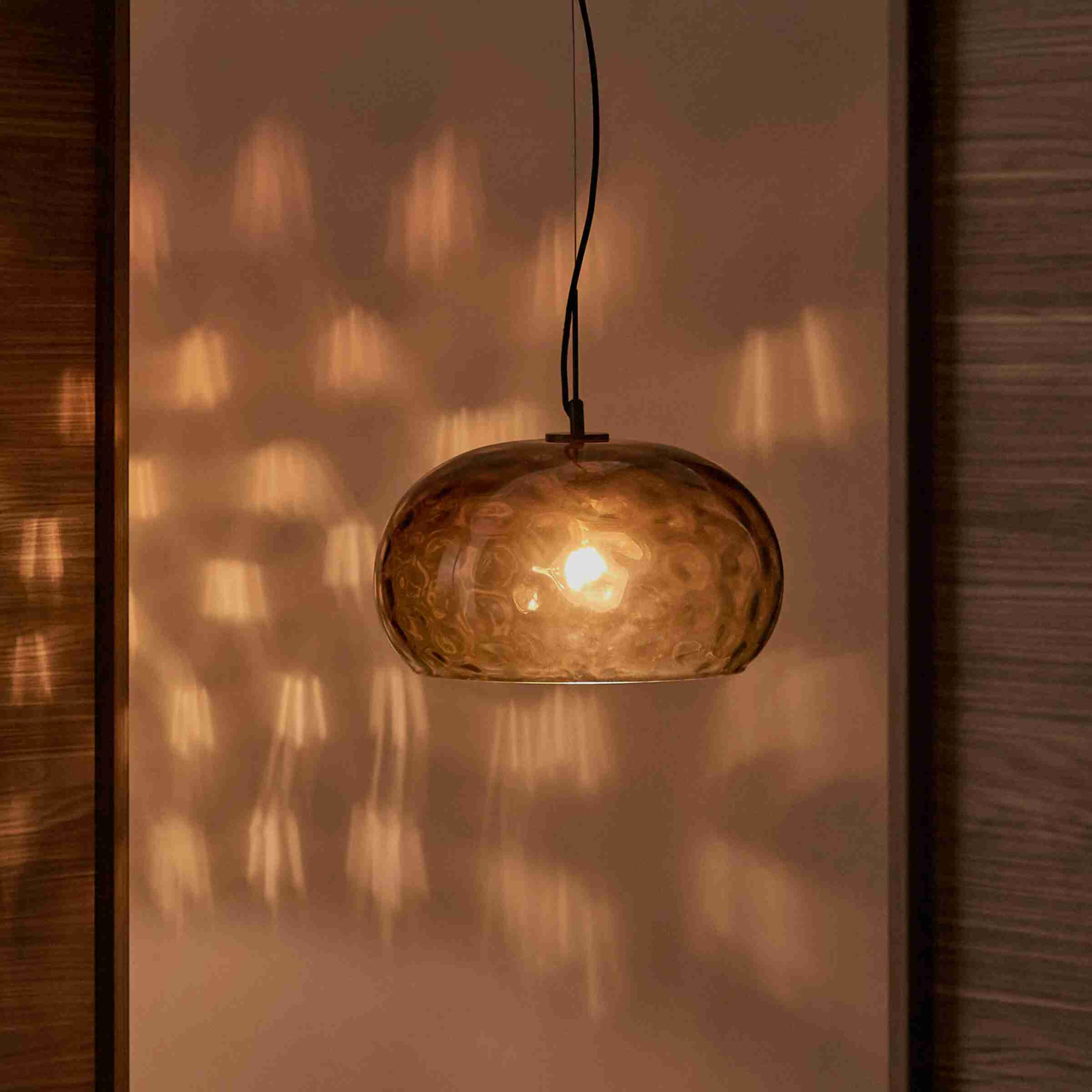 Kave Home Hanglamp 'Balma' 40cm, kleur Bruin
