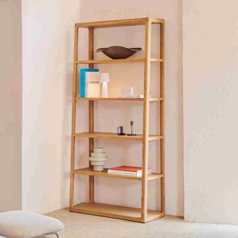 Kave Home Wandkast 'Maymai' Eikenhout, 193 x 90cm