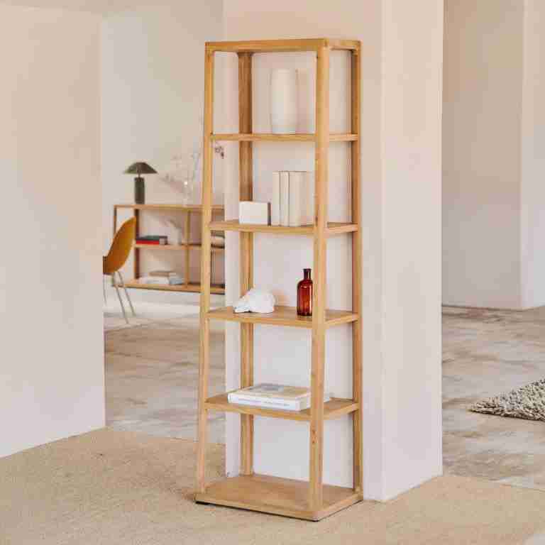 Kave Home Wandkast 'Maymai' Eikenhout, 193 x 60cm