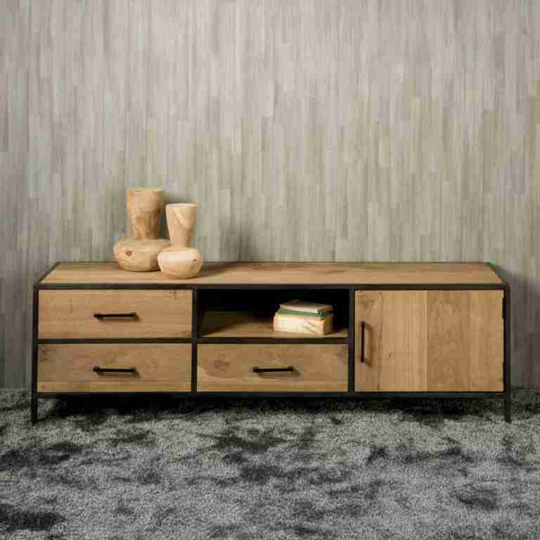 Tower Living TV-meubel 'Luna' Eiken, 180cm