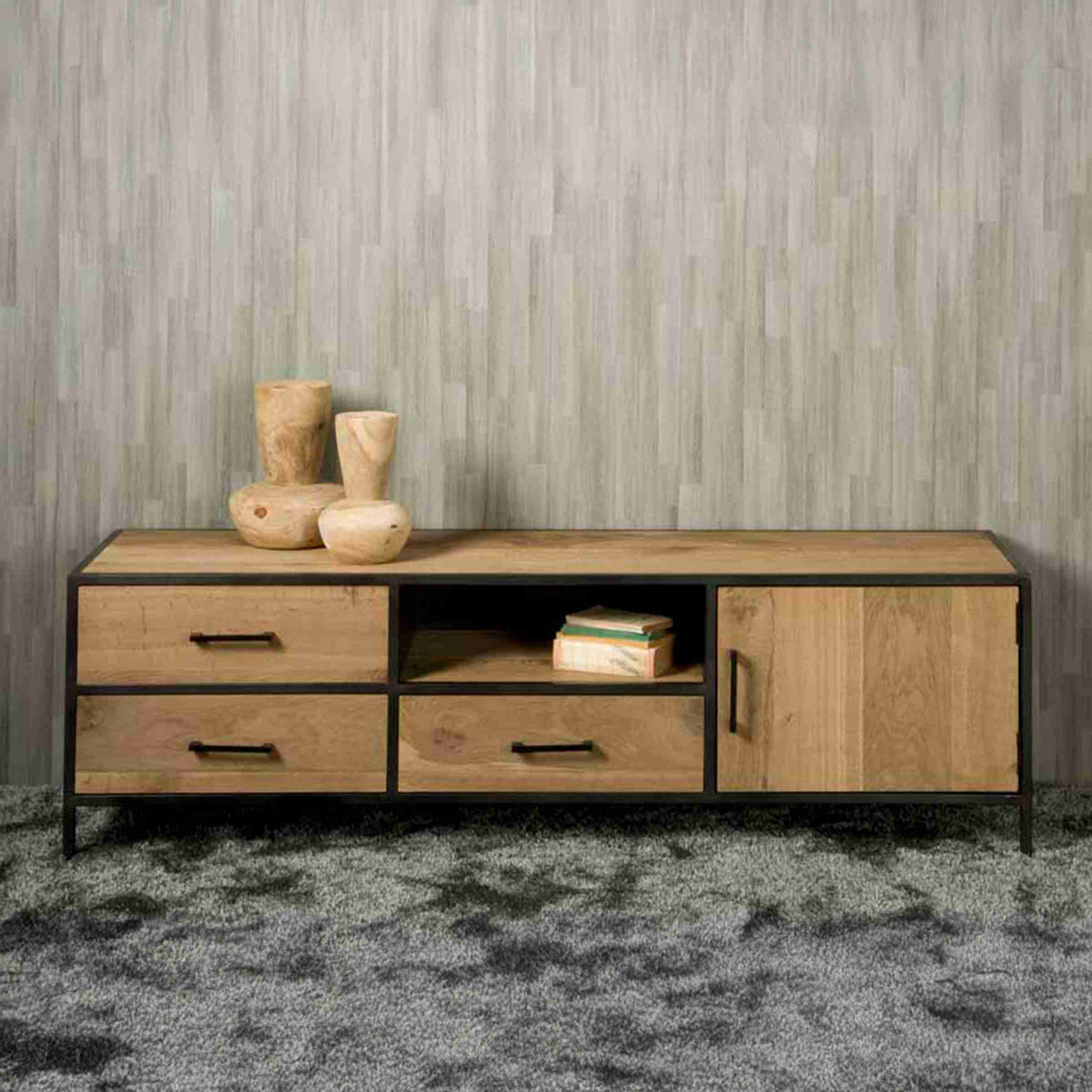 Tower Living TV-meubel 'Luna' Eiken, 180cm