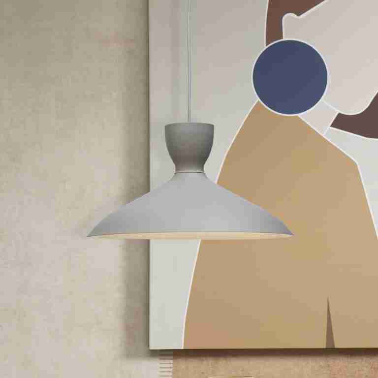 its about RoMi Hanglamp 'Hanover' 40cm, kleur Lichtgrijs