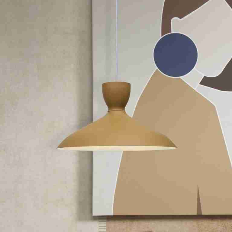 its about RoMi Hanglamp 'Hanover' 40cm, kleur Mosterdgeel