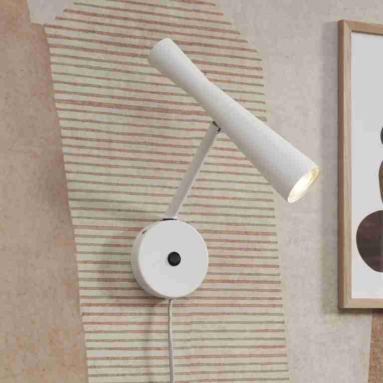 its about RoMi Wandlamp 'Bordeaux' kleur Wit