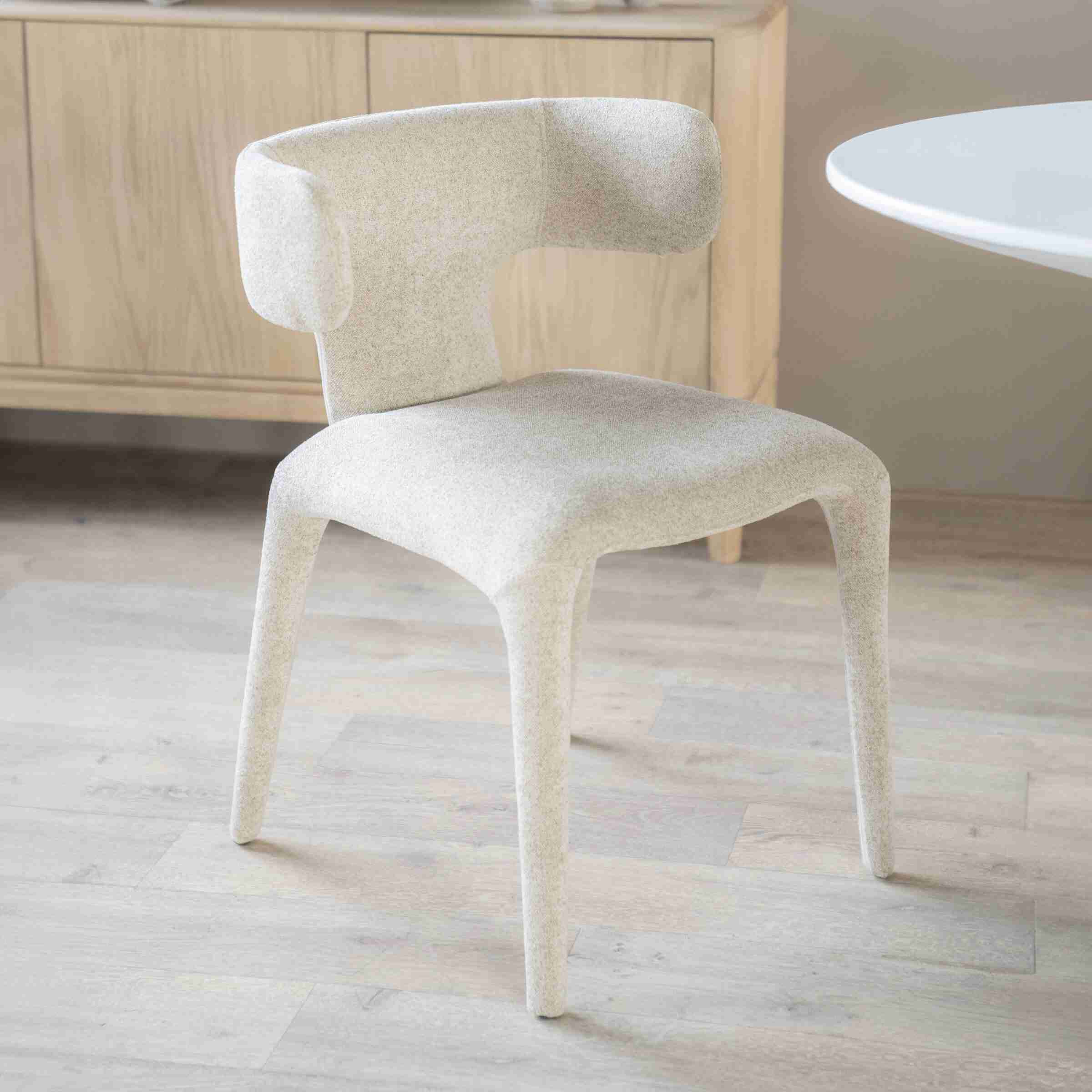 Eleonora Eetkamerstoel 'Dave' kleur Taupe