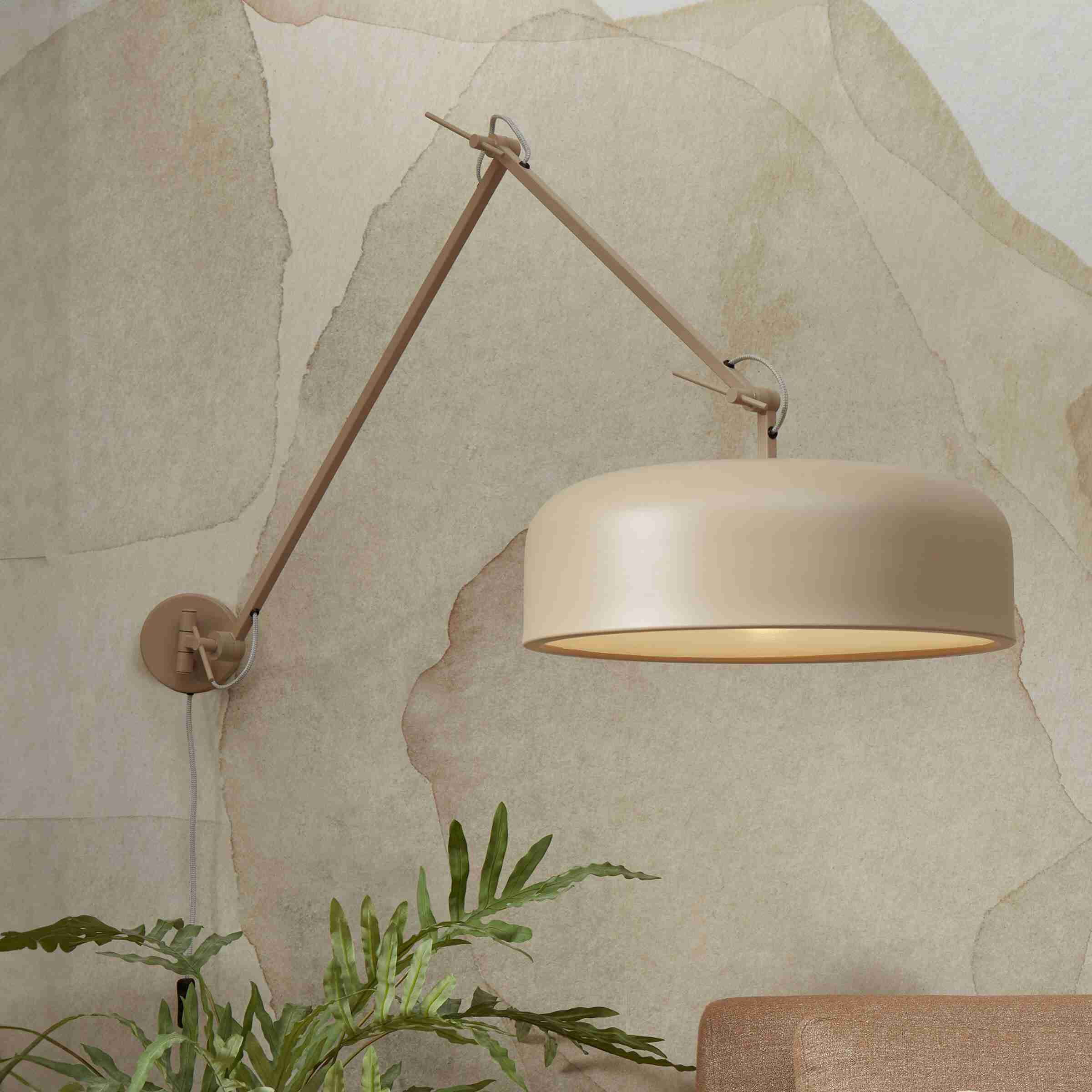 its about RoMi Wandlamp 'Marseille' Groot, kleur Zand