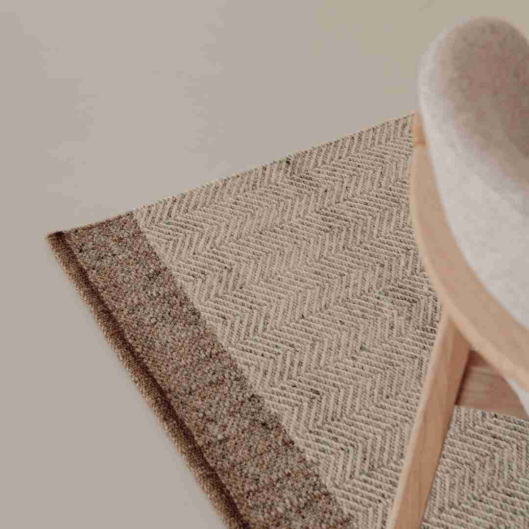 Kave Home Vloerkleed 'Nifelia' 160 x 230cm, kleur Beige
