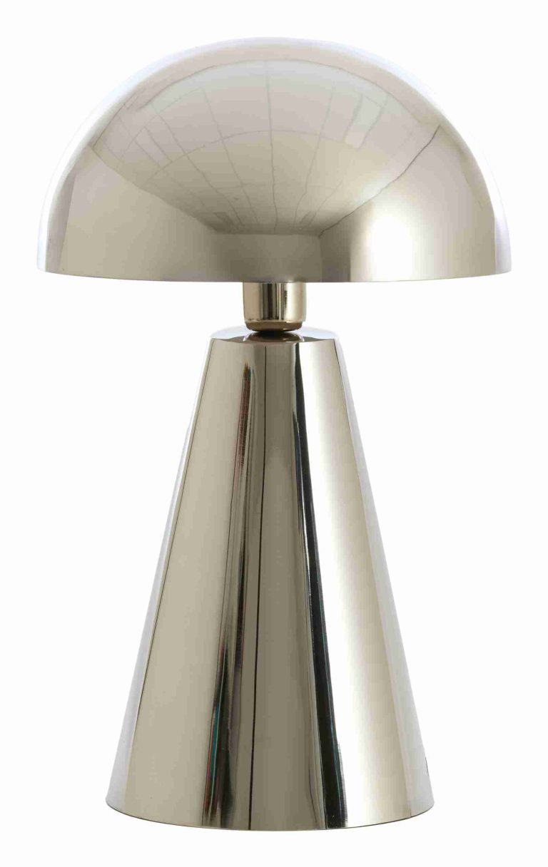 Light & Living Tafellamp 'Surrina' 49cm, kleur Nikkel