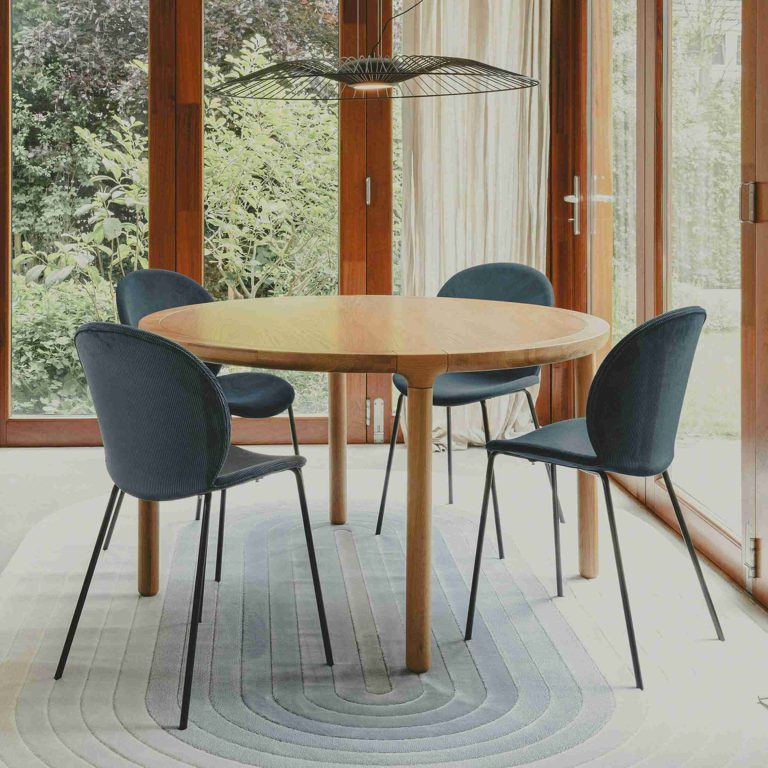 Zuiver Ronde Eettafel 'Storm' Eikenhout, 128cm, kleur Naturel