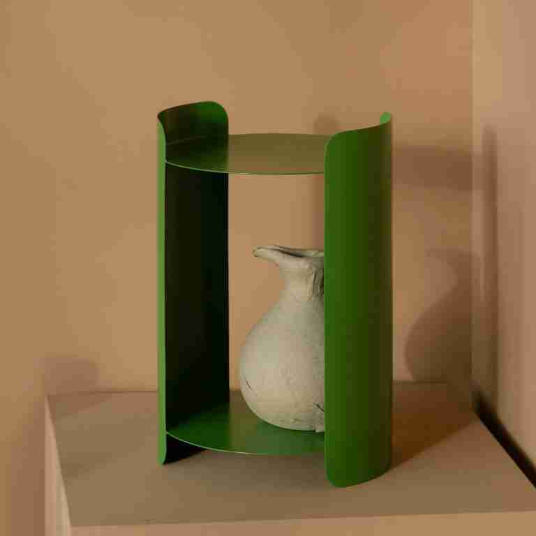 Dutchbone Bijzettafel 'Navagio' 31cm, kleur Groen