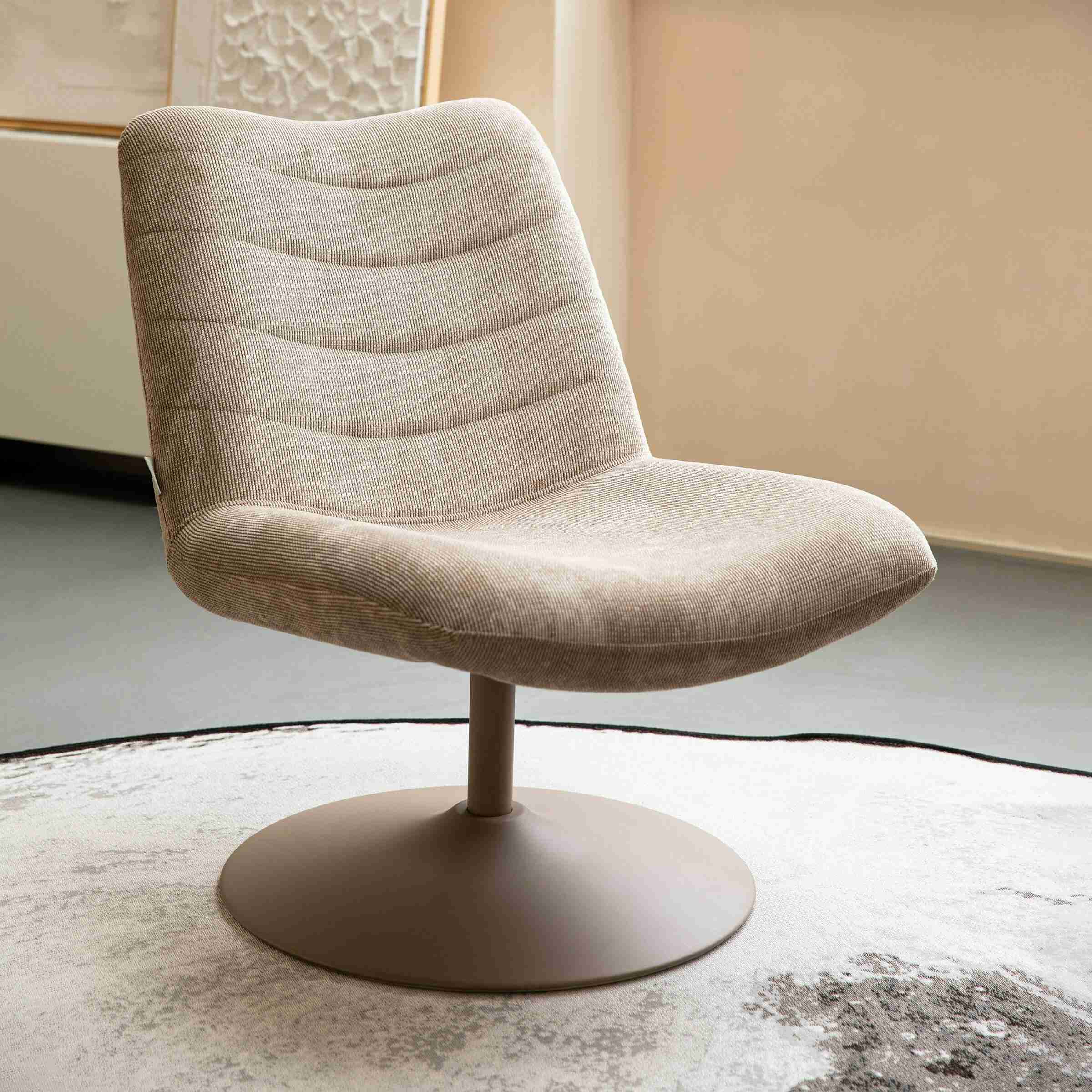 Zuiver Draaibare Fauteuil 'Bubba'