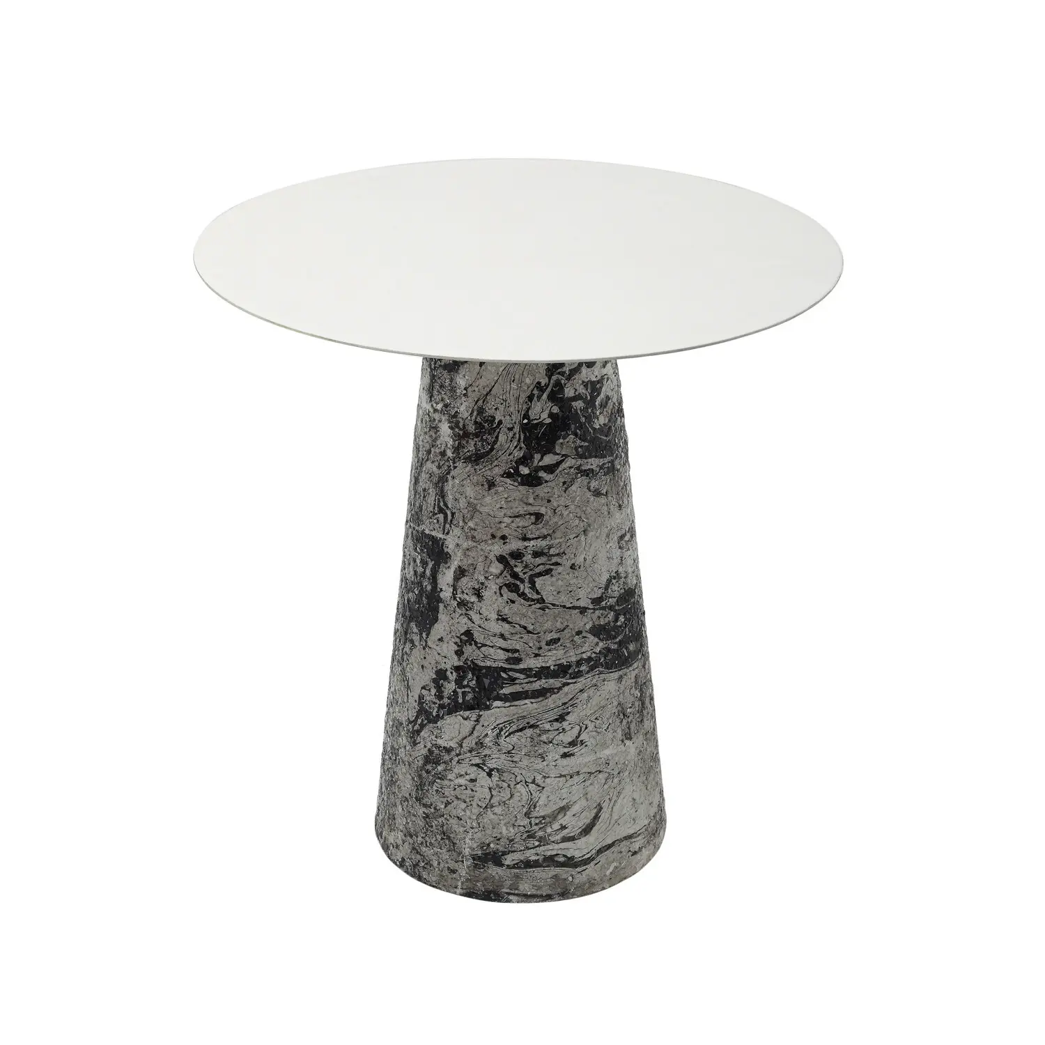 Hoge bijzettafel Leitmotiv Mosaic Marble