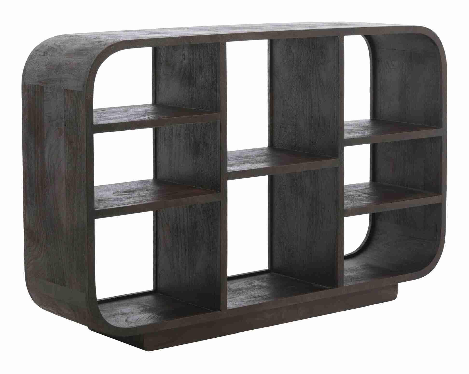 Light & Living Wandkast Labare 82 x 140cm - Mat Donker Roodbruin
