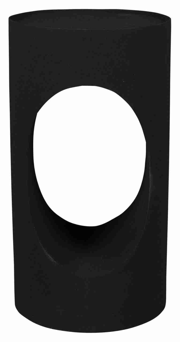 Dutchbone Ronde Bijzettafel 'Sai' 30cm, kleur Zwart