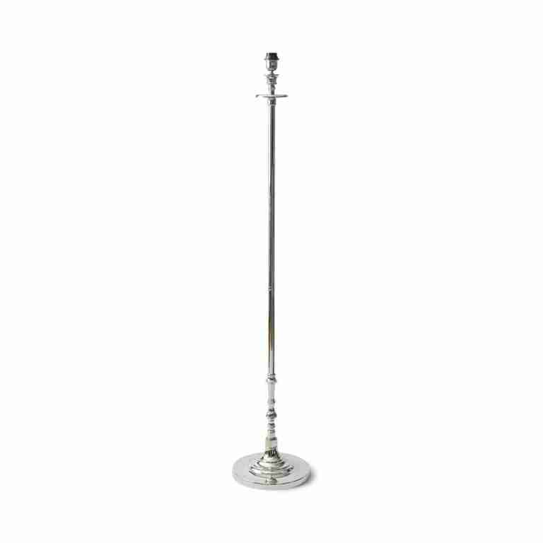 Rivièra Maison Vloerlamp 'L'Hotel' 155cm, kleur Zilver (excl. kap)