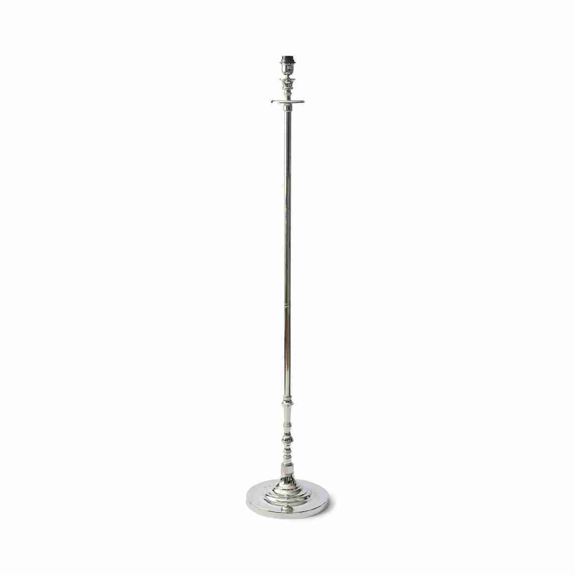Rivièra Maison Vloerlamp 'L'Hotel' 155cm, kleur Zilver (excl. kap)