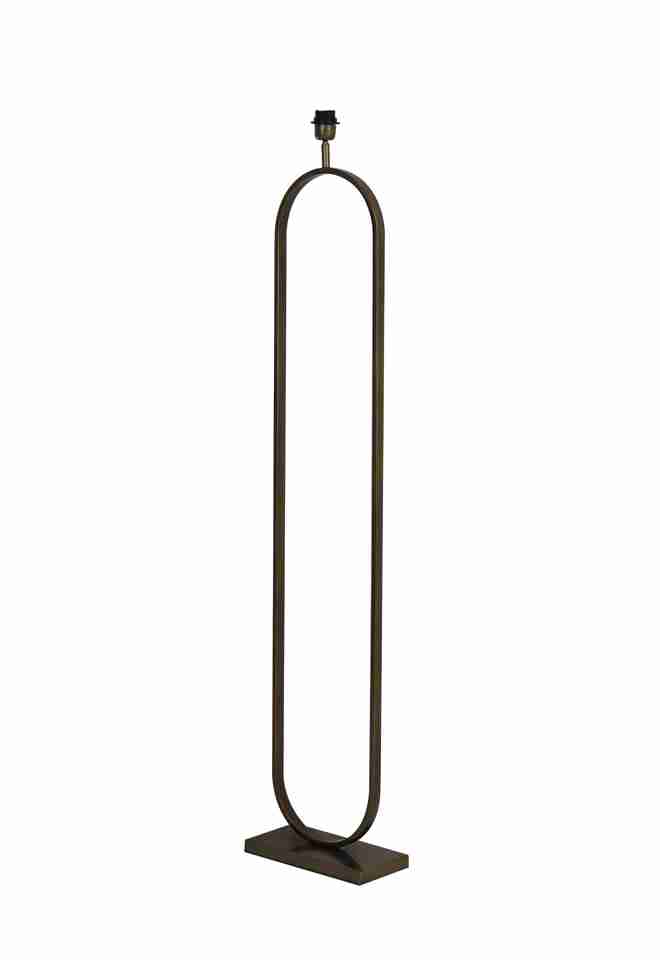 Light & Living Vloerlamp 'Jamiri', antiek brons
