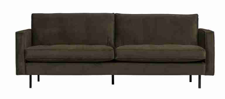 WOOOD Bank Rodeo 2,5-zits, Velvet - Dark Green - BePureHome