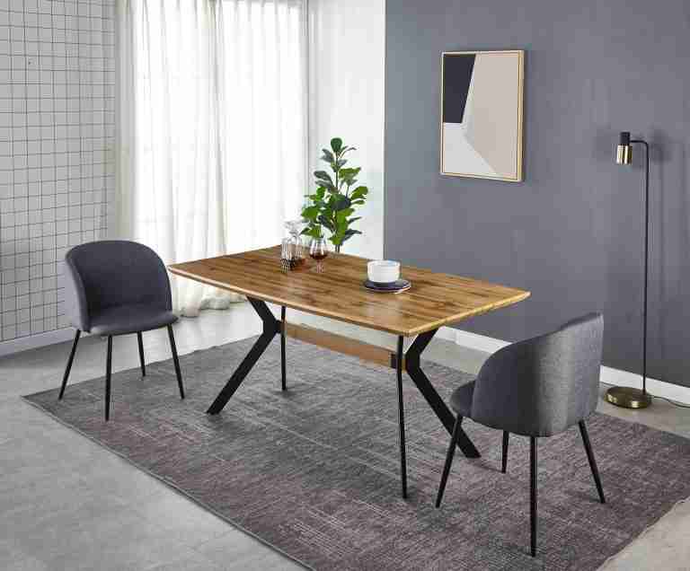 Artistiq Eettafel Jaye Eikenlook, 160 x 90cm - Bruin