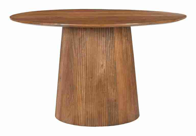 Artistiq Ronde Eettafel Dyann Mangohout, 130cm - Bruin
