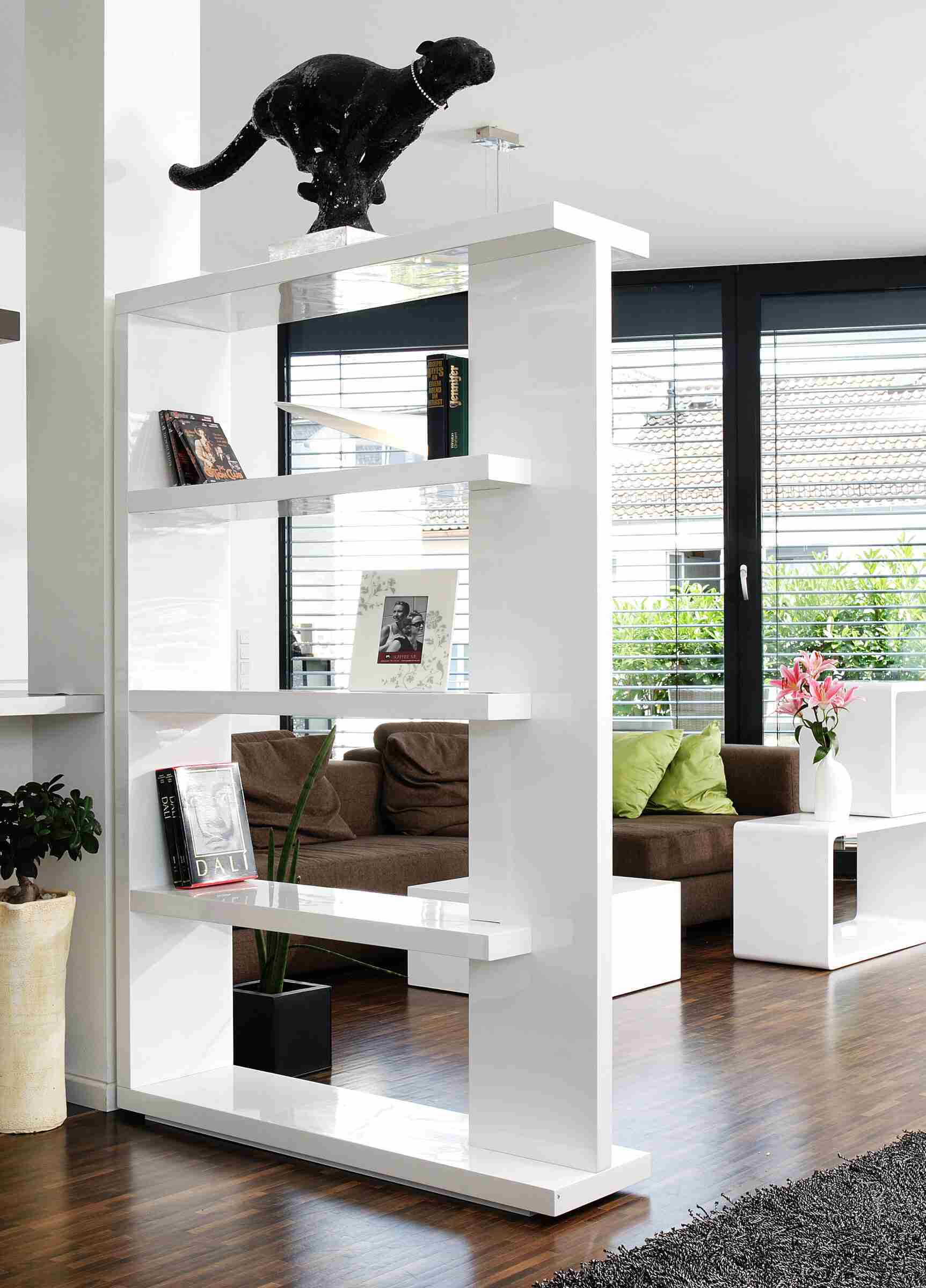 Artistiq Roomdivider Johnathan, 180 x 128 x 30cm - Wit