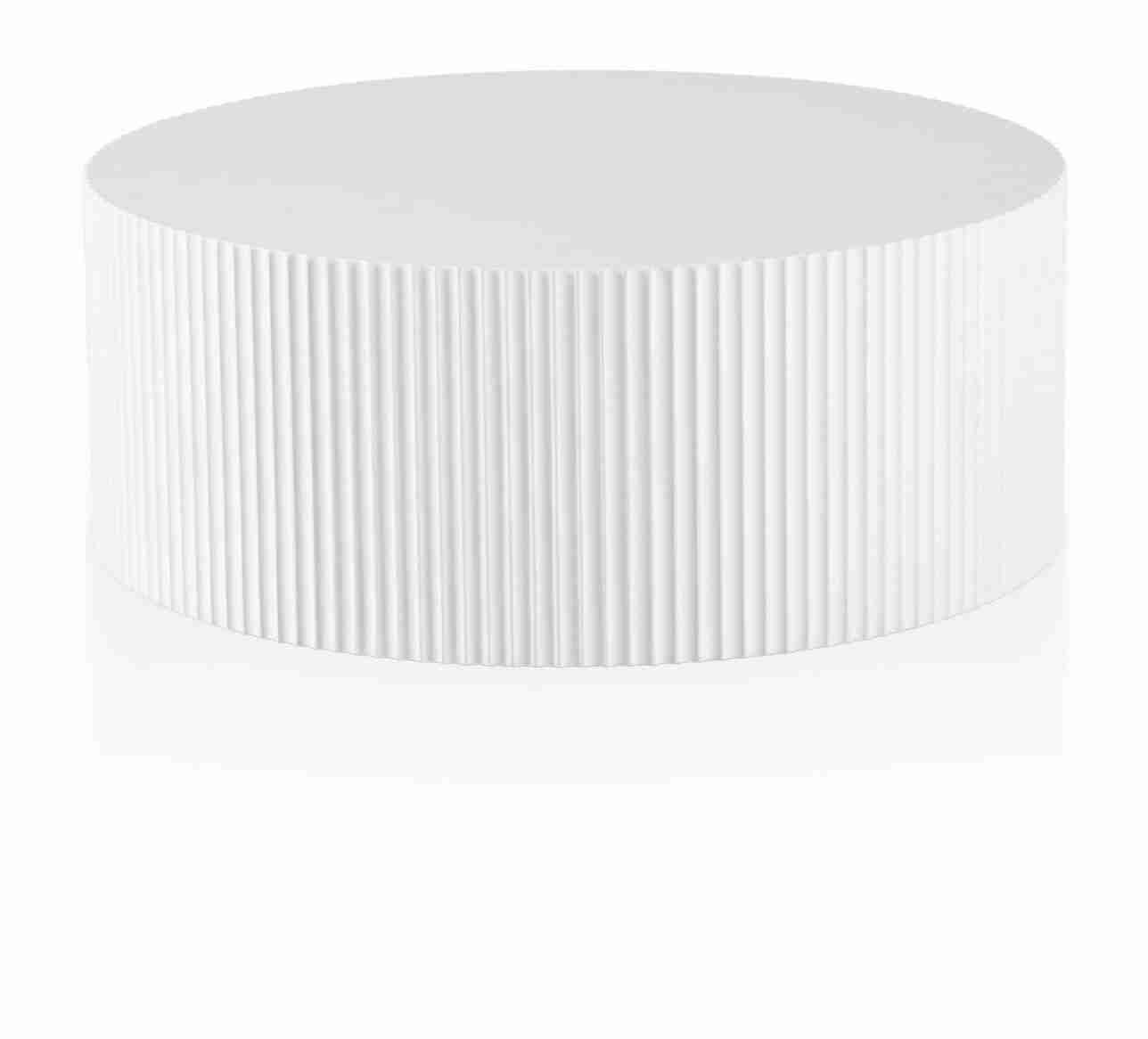 Artistiq Salontafel Christe 90cm - wit - Rond