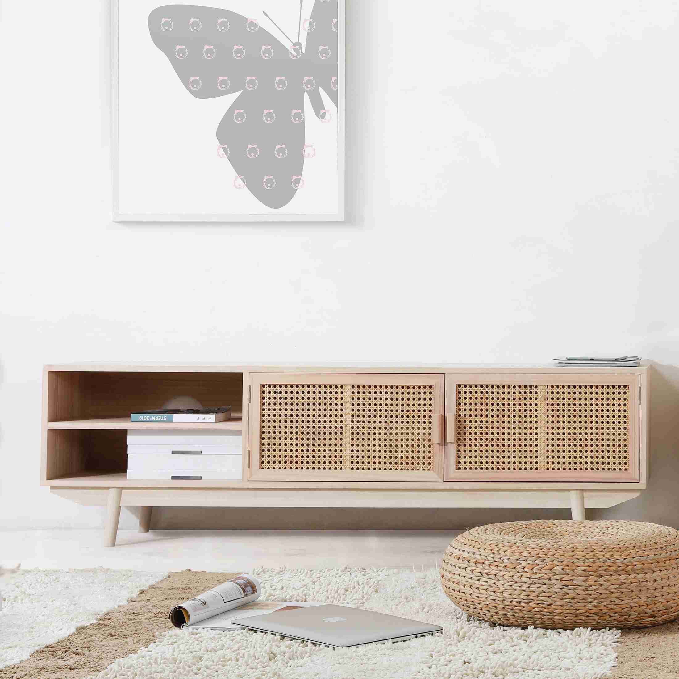 Artistiq TV-meubel Hanny Rotan, 150cm - Hout