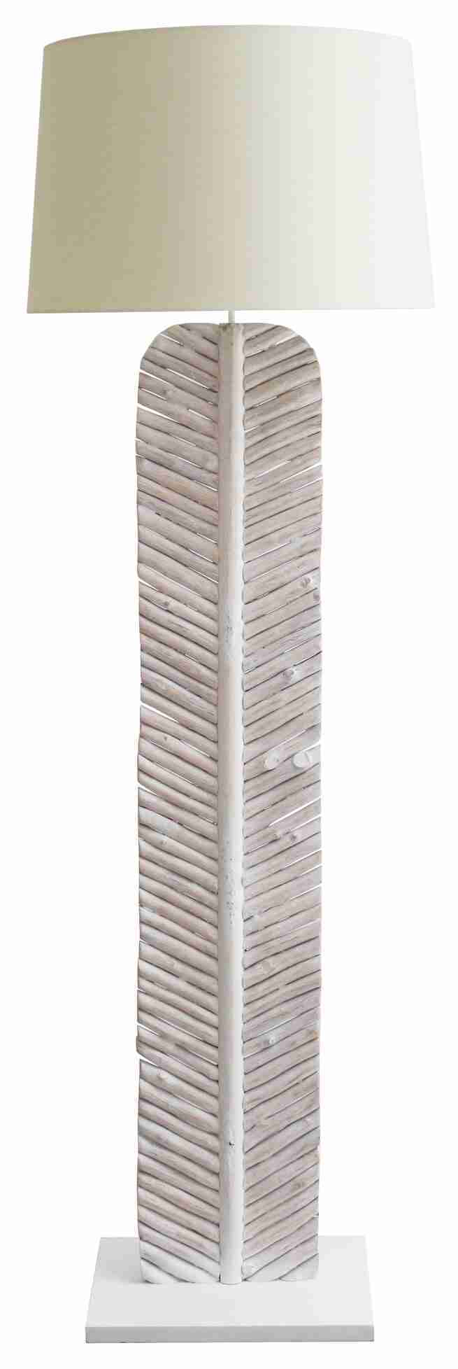 Artistiq Vloerlamp Dwon Drijfhout - Wit