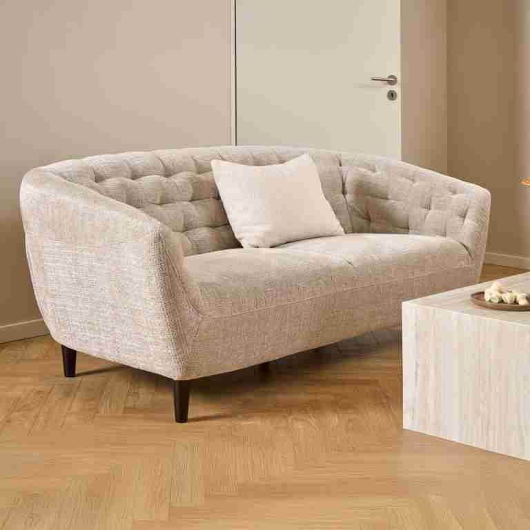 Bendt 3-zits Bank Loes Chenille - Beige