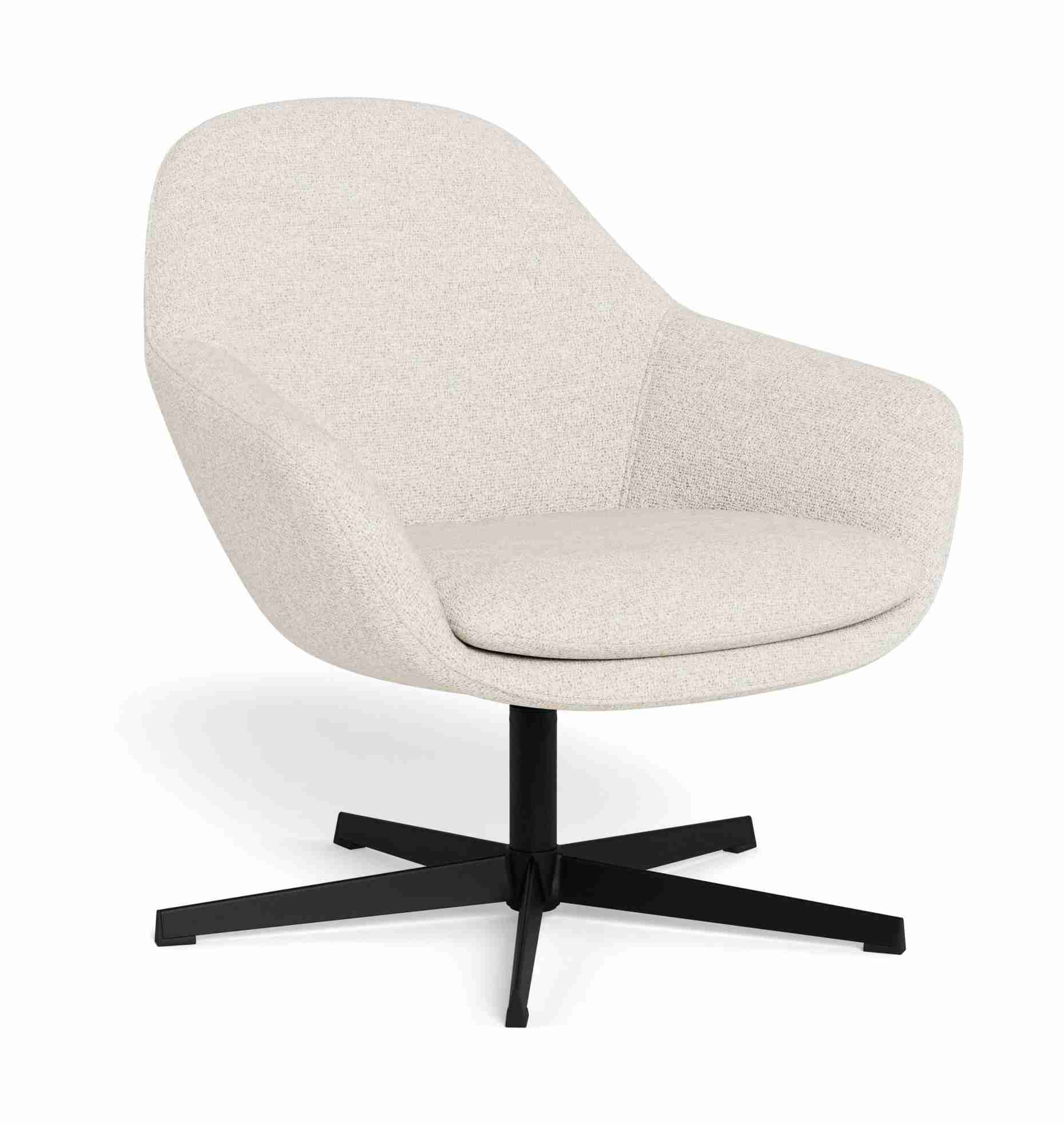 Bendt Draaifauteuil Corley Bouclé - Crëme