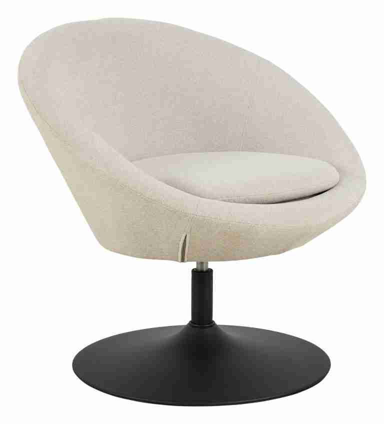 Bendt Draaifauteuil L√¶rke Geweven - Beige