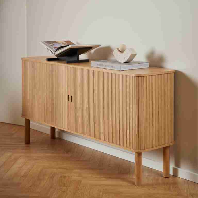 Bendt Dressoir Alandria Eiken, 160cm - Naturel - Japandi