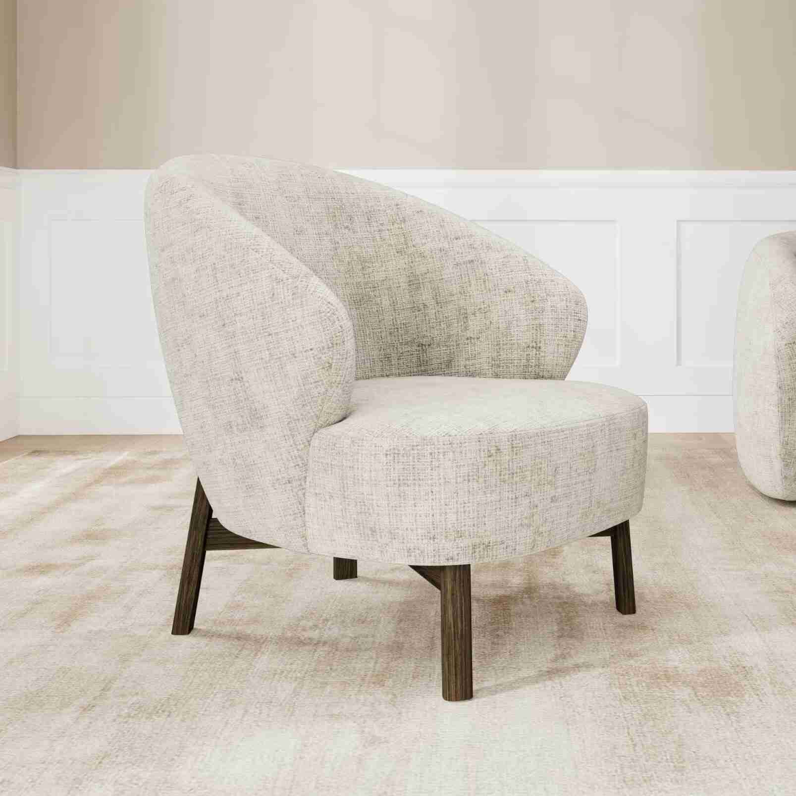 Bendt Fauteuil Zenas Chenille - Beige