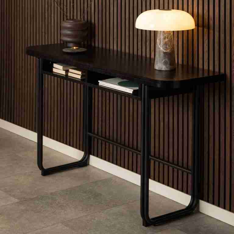 Bendt Sidetable/Eettafel Jaja 140 x 40/80cm - Zwart