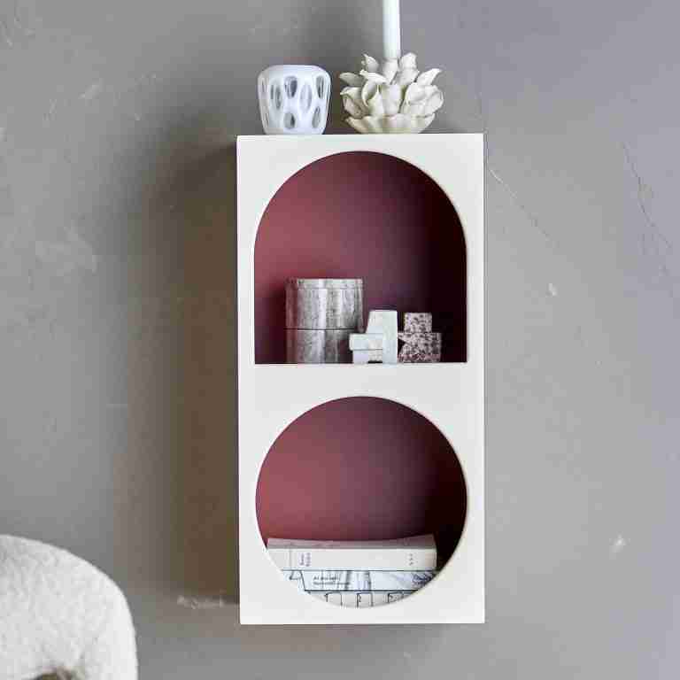 Bloomingville Boekenkast Graphia 30cm - Wit