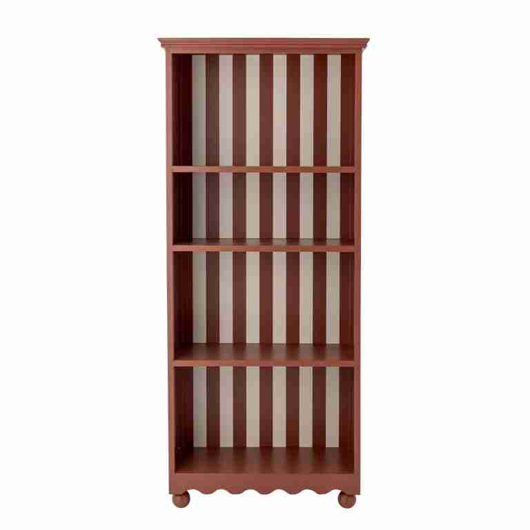 Bloomingville Boekenkast Sasha, 152 x 66cm - Rood