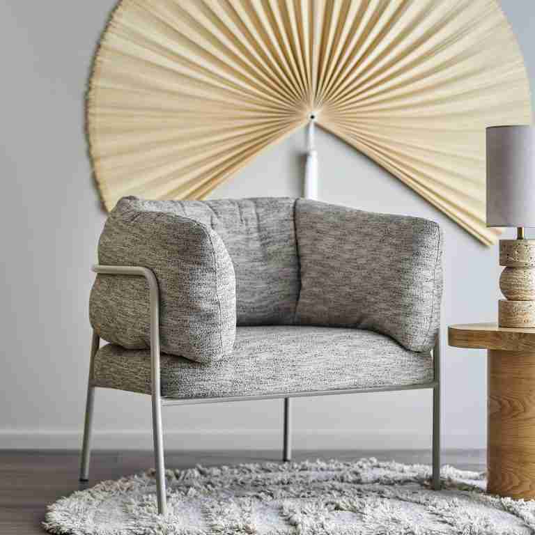 Bloomingville Fauteuil Karel - Naturel