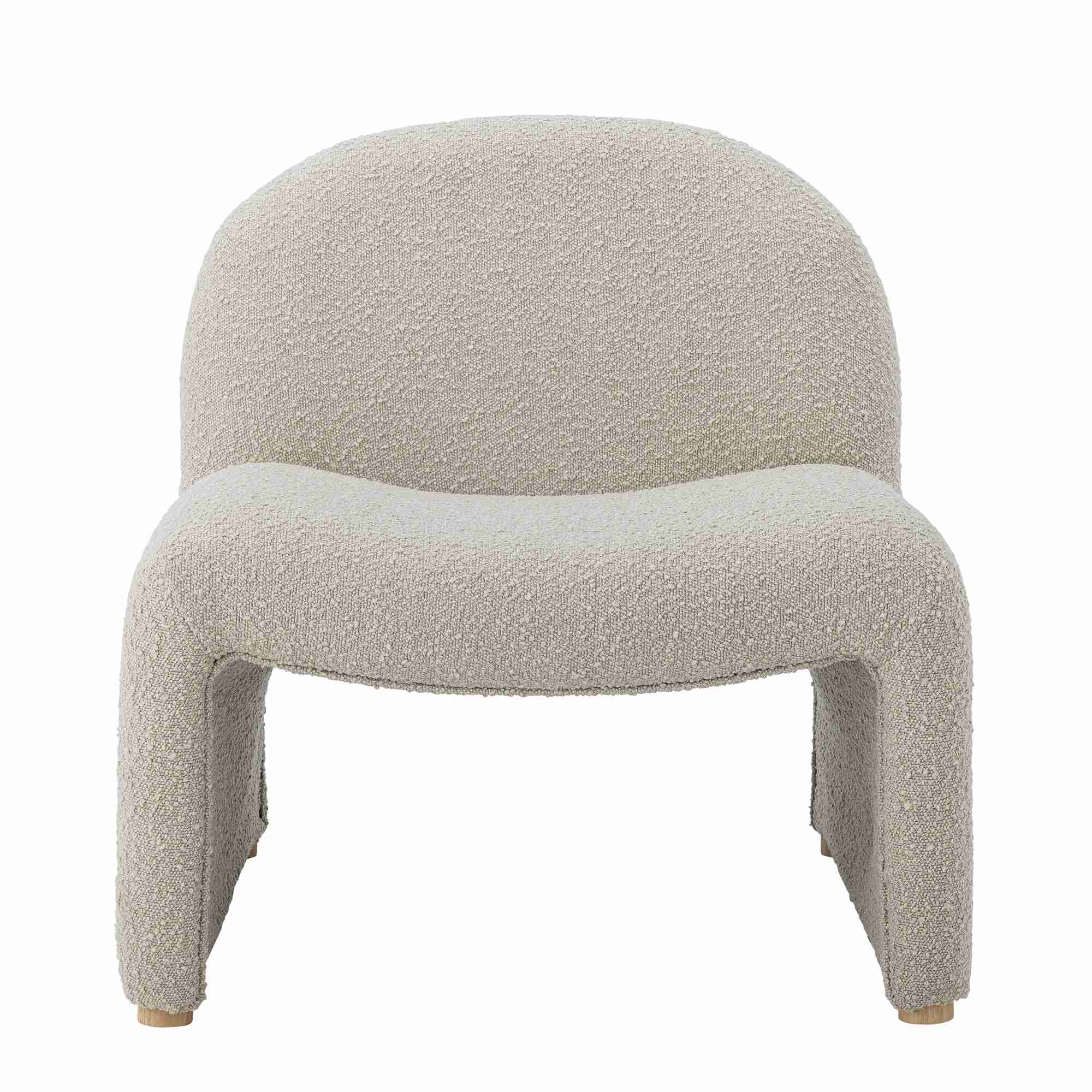 Bloomingville Fauteuil Neel Bouclé - Naturel