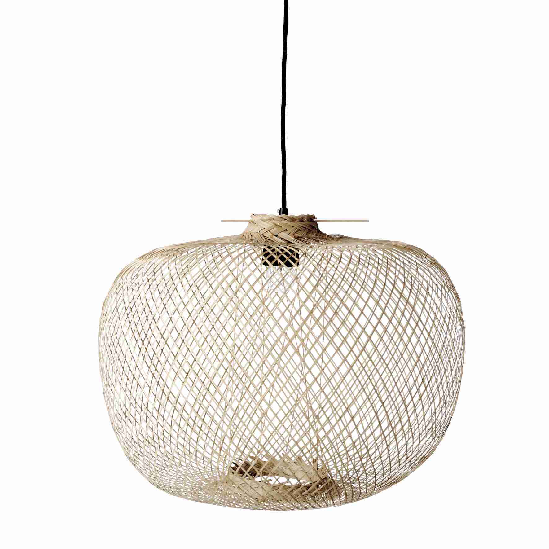 Bloomingville Hanglamp Rodi Bamboe, 42cm - Naturel