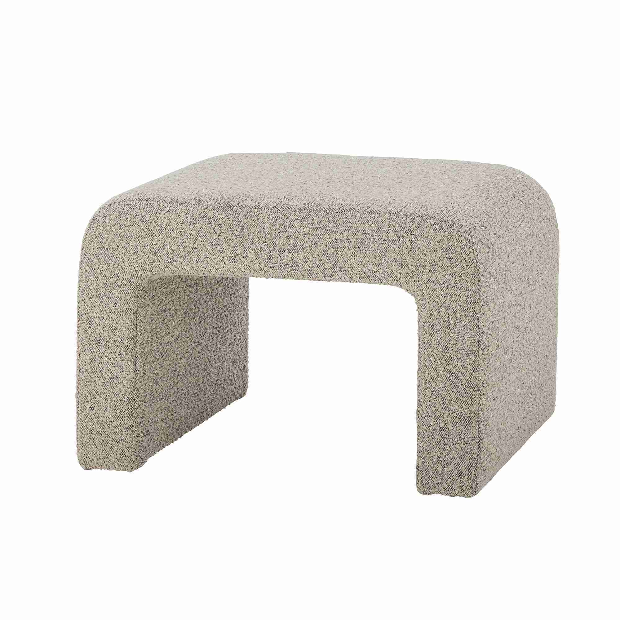 Bloomingville Krukje Bobbie bouclé stof - beige
