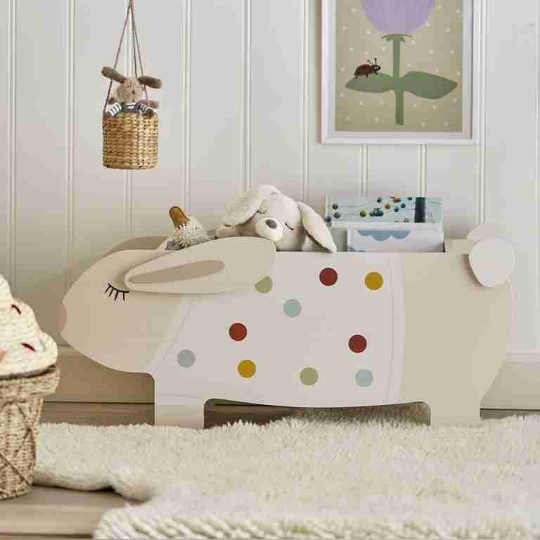 Bloomingville MINI Boekenkast Villja 87cm - Meerkleurig