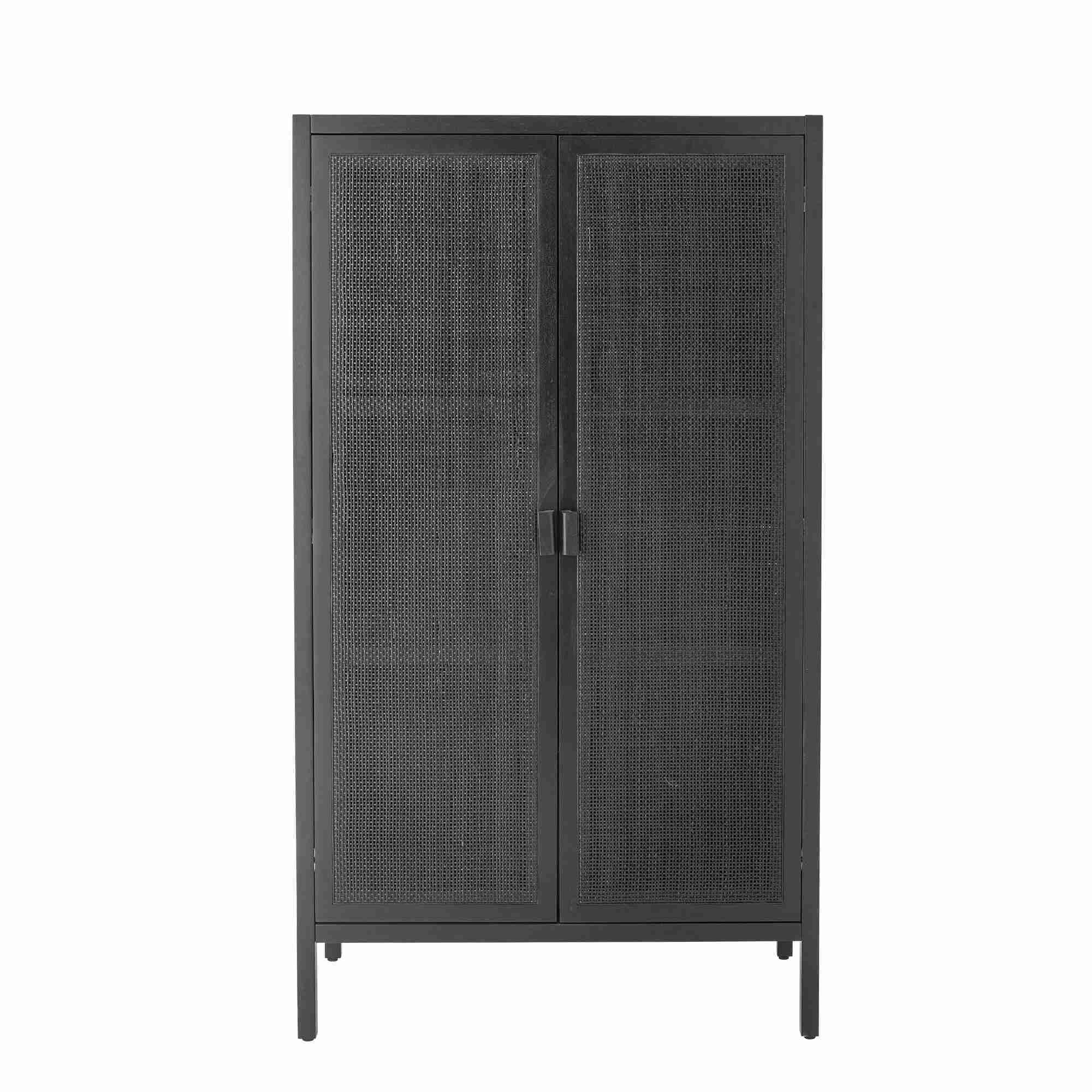Bloomingville Opbergkast Marikka 150 x 85cm - Zwart