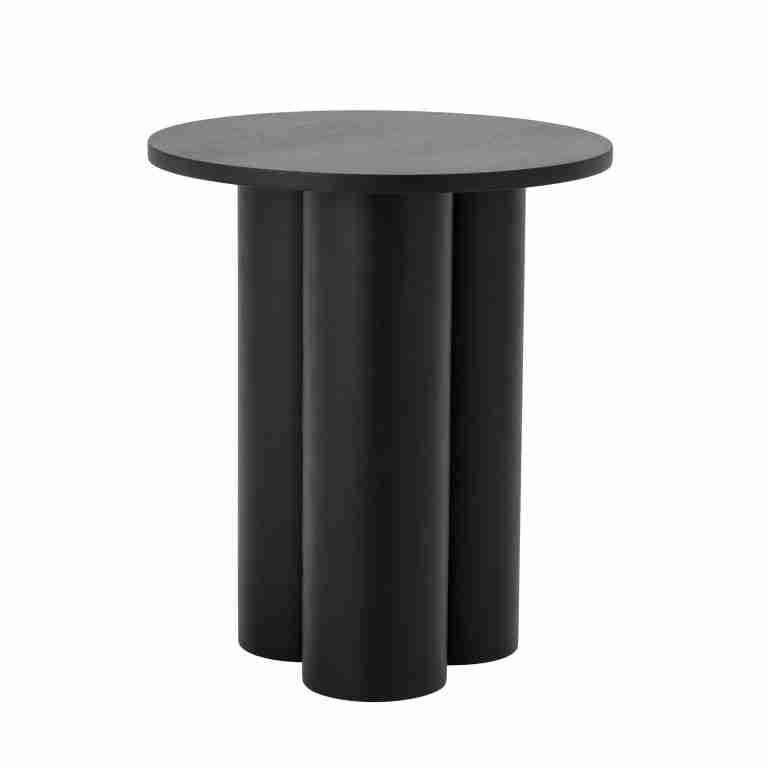 Bloomingville Ronde Bijzettafel Aio 45cm - Zwart