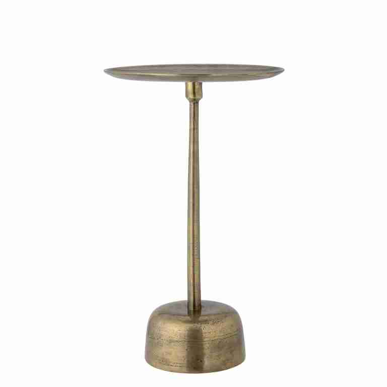 Bloomingville Ronde Bijzettafel Maris, 30cm - Messing