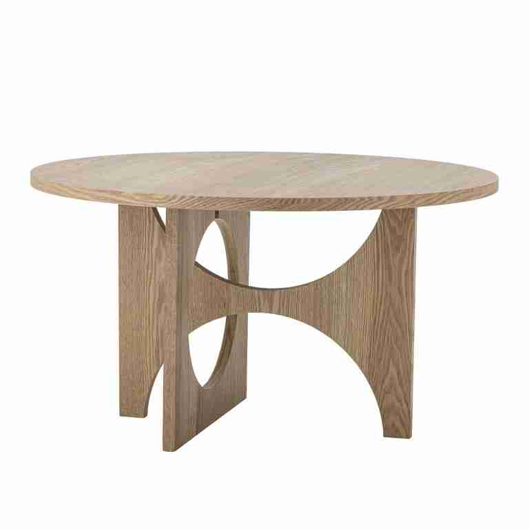 Bloomingville Ronde Salontafel Alden MDF, 80cm - Naturel