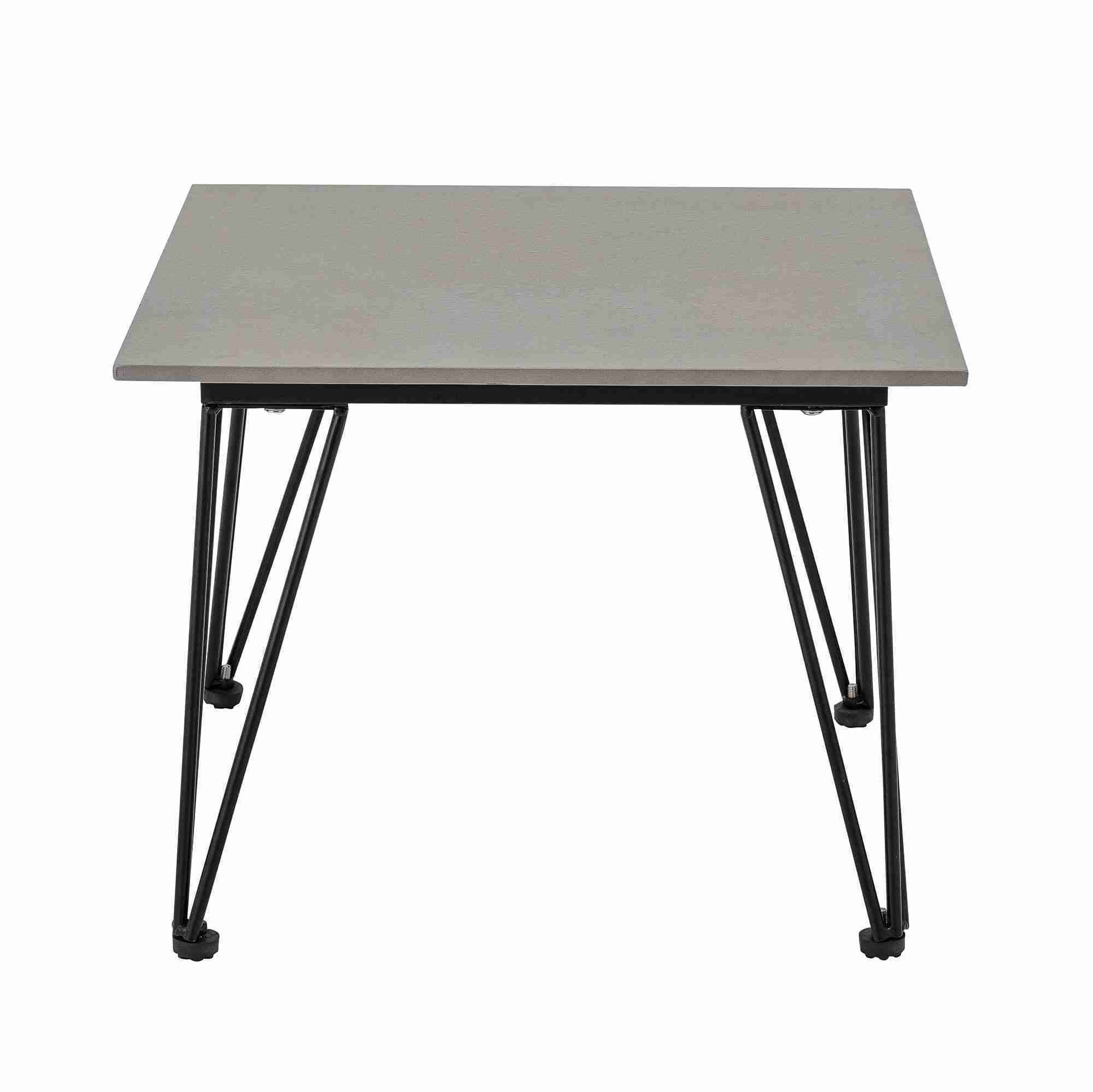 Bloomingville Salontafel Mundo 55cm - Grijs - Vierkant