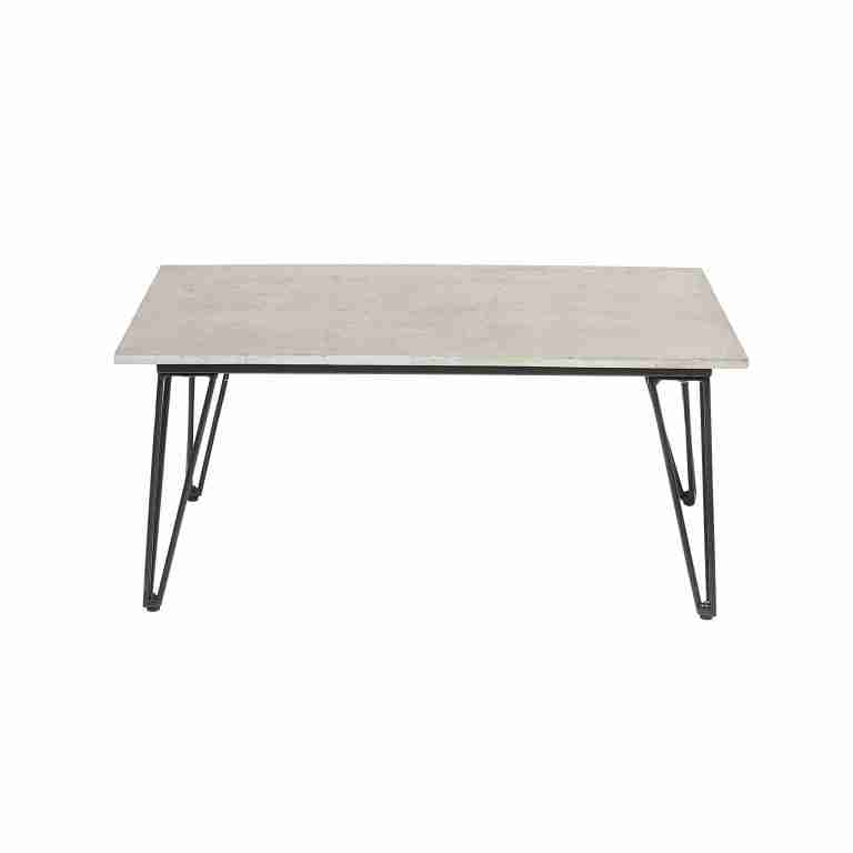 Bloomingville Salontafel Mundo 90 x 60cm - Grijs - Vierkant