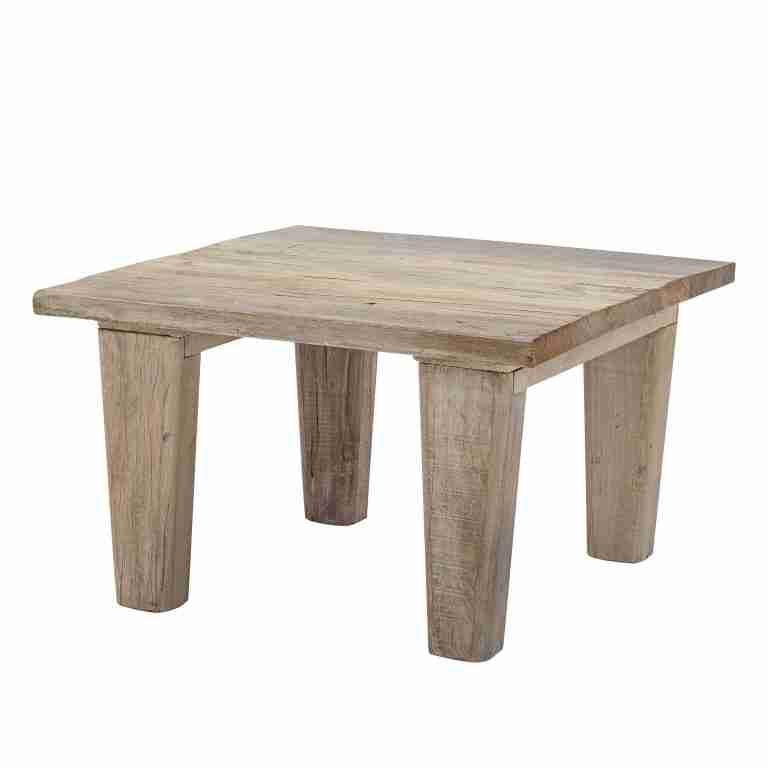Bloomingville Salontafel Riber 60 x 60cm - Naturel - Vierkant